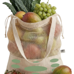 Multipurpose Organic Cotton Produce Net Bags